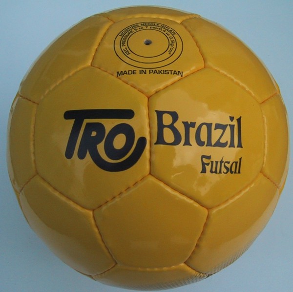 Мяч футзальный BRASIL Futsal yellow-black